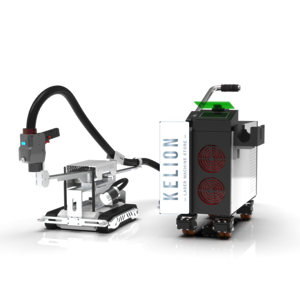 Wall Climbing Laser Cleaning Robot